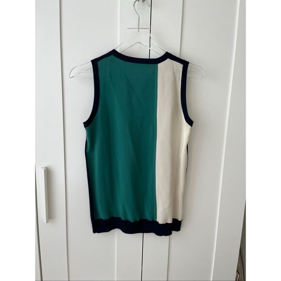Derek Lam Silk Cashmere Blend cardigan and tank set Button Down small - Picture 10 of 16